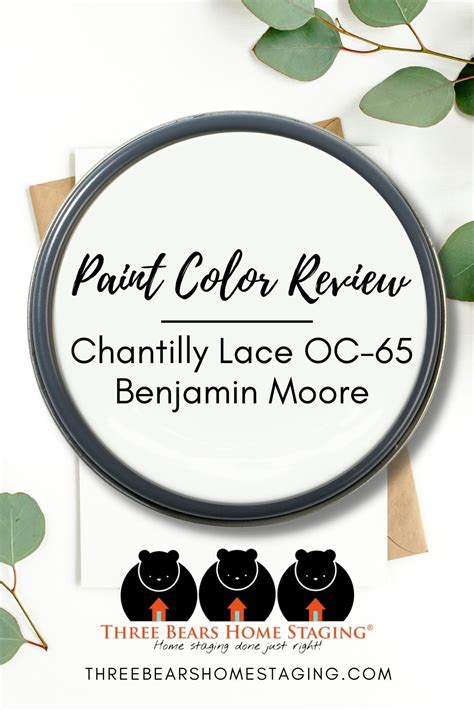 Paint Color Review Benjamin Moore Chantilly Lace Oc 65 Three Bears