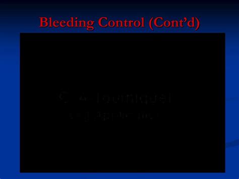 PPT - Bleeding Control PowerPoint Presentation, free download - ID:171227