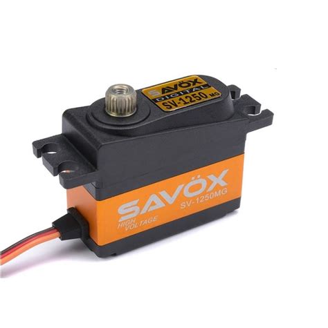 Savox Sv Mg Digital High Voltage Coreless Motor Metal Gear