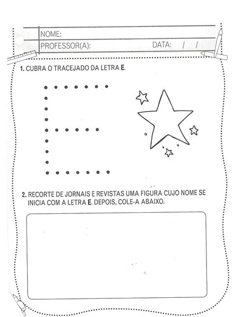 Atividade Da Letra E