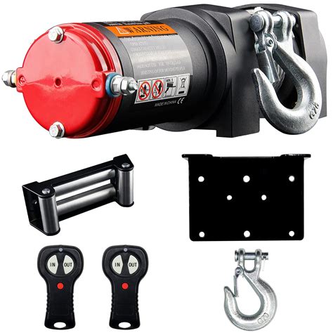 Buy Lbs Load Capacity Electric Winch Kit V Synthetic Rope Winch