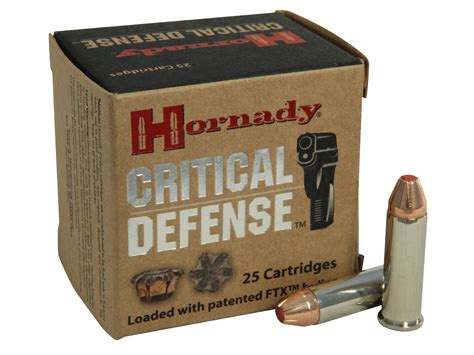 Hornady Critical Defense Special P Ammo Grain Hornady Ftx