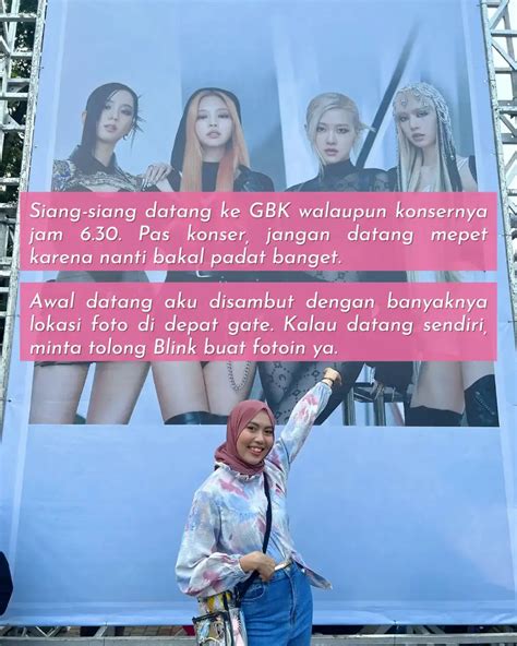 Kegiatan Sebelum Konser Blackpink Enta Fadila