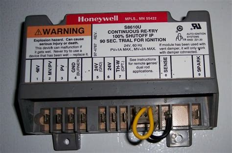 Honeywell S8610u Wiring Diagram ErinnAlaiza