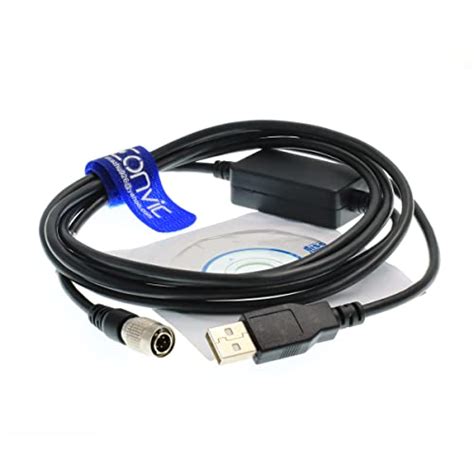 Eonvic USB To 6pin Male Interface Transfer Data Cable For TOP CON