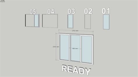 Sliding Windows 3d Warehouse