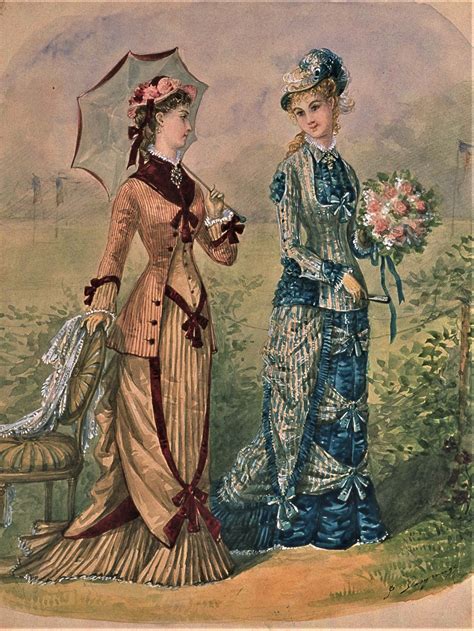 Fashion Plate La Mode Illustree Victorian Era Fashion S