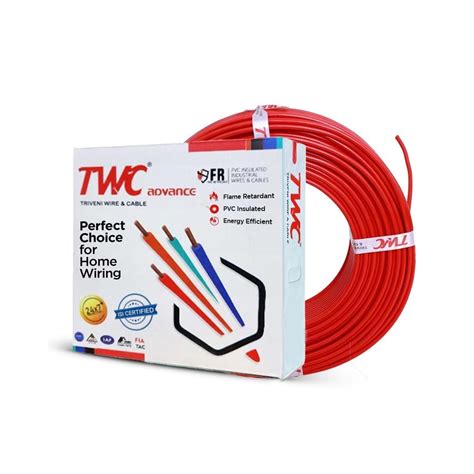 Twc Advancee Single Core Sqmm Electrical Wire Fr Pvc Insulated