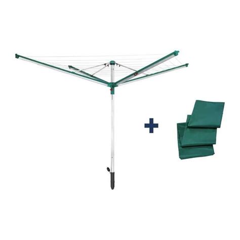 Séchoir parapluie Linomatic 500 Deluxe Cover 82007 Leifheit Etendoir