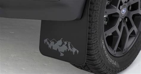 2024 Subaru Crosstrek Mud Flaps Wilderness J101SFN600 Genuine