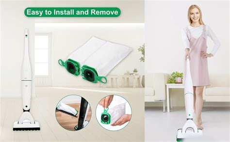 ZEYXINH 10 Stück Staubsaugerbeutel für Vorwerk Kobold VB100 VB 100