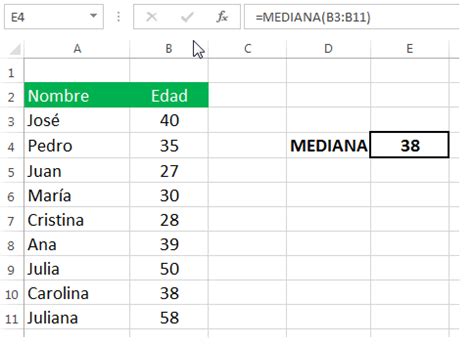 Hu Rfano Espectador Cultura Como Sacar La Media Aritmetica En Excel