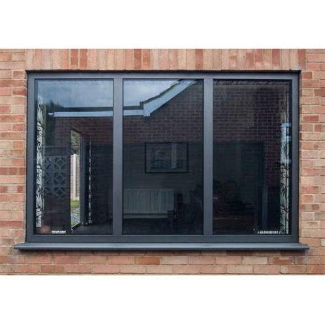 Powder Coated Aluminium Glass Window For Home At Rs 300 Sq Ft In