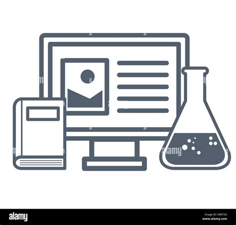 Monitor Desktop Computer Icon Vector Illustration Design Stock Vector