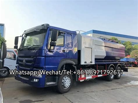 Sinotruck Howo Vacuum Sewage Tanker Truck X Liters Sewage