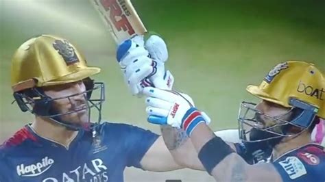 Watch Virat Kohli Faf Du Plessis Spotted Arguing Mid Pitch During LSG