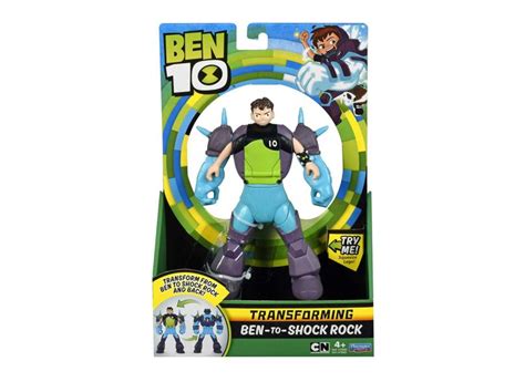 Boneco Ben 10 Transformaçao Deluxe Choque Rochoso Sunny 1794 o