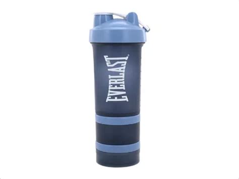 Vaso Batidor Shaker Everlast Mezclador Proteínas Divisiones