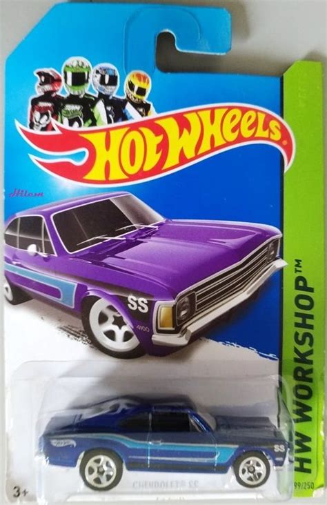 Chevrolet Opala Ss Blue Hot Wheels General Motors Mattel Chevrolet Ss Workshop Toy