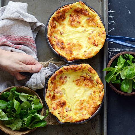 Recette Quiche sans pâte au jambon