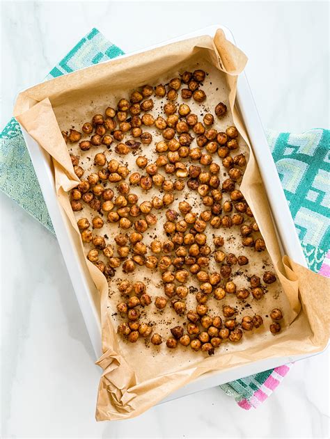 Crispy Roasted Chickpeas Real Healthy Recipes