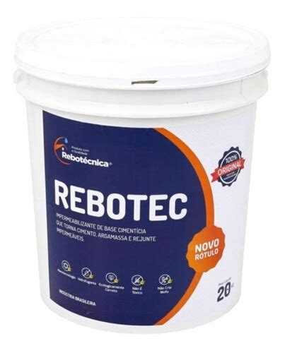 Impermeabilizante Rebotec 20kg Frete grátis