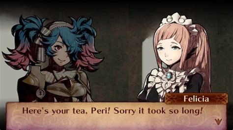 Fire Emblem Fates Conquest Felicia And Peri Support Conversations Youtube