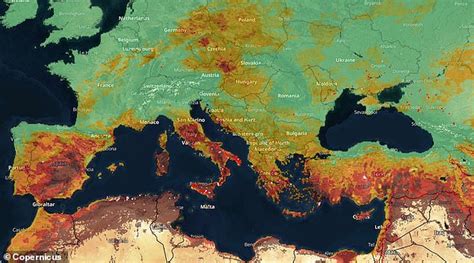 Interactive Europe Wildfire Map From Rhodes To Corfu The Locations Of