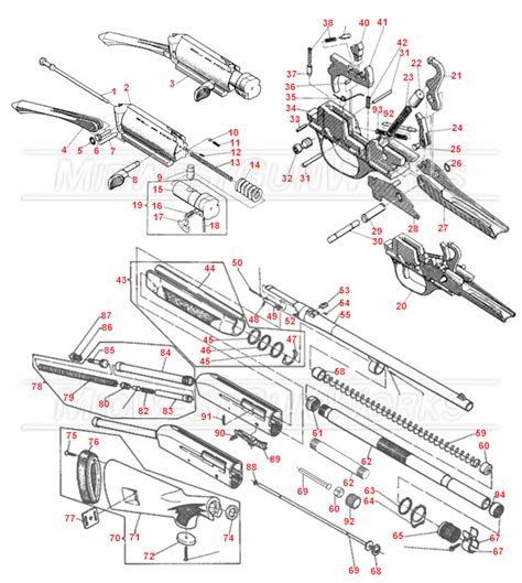 Benelli M2 Schematic Benelli M2 Patterning High Left Help I