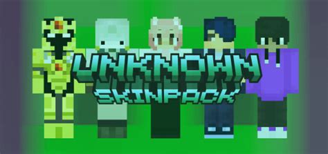 Unknown Skin Pack I Part 83 MCDL Minecraft Addons