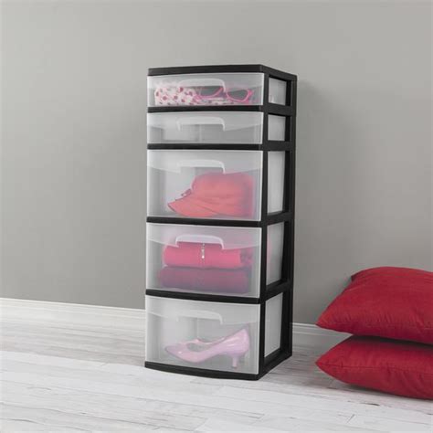 5 Drawer Tower Sterilite