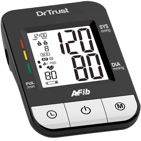 Dr Trust Usa Digital Blood Pressure Monitor Apparatus And Testing