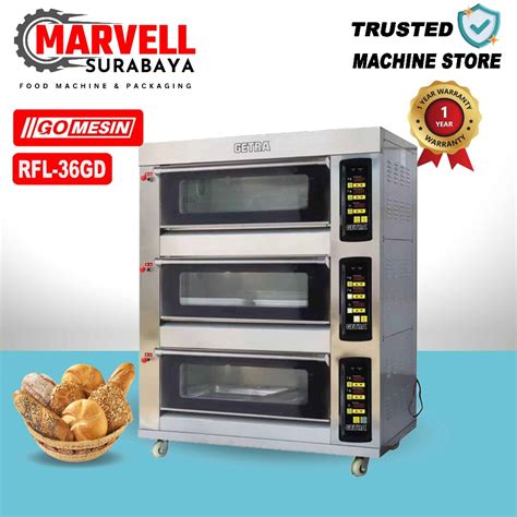 Jual Rfl Gd Gas Oven Deck Tray Getra Shopee Indonesia