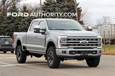 Ford F Super Duty Platinum Tremor In Silver Photos