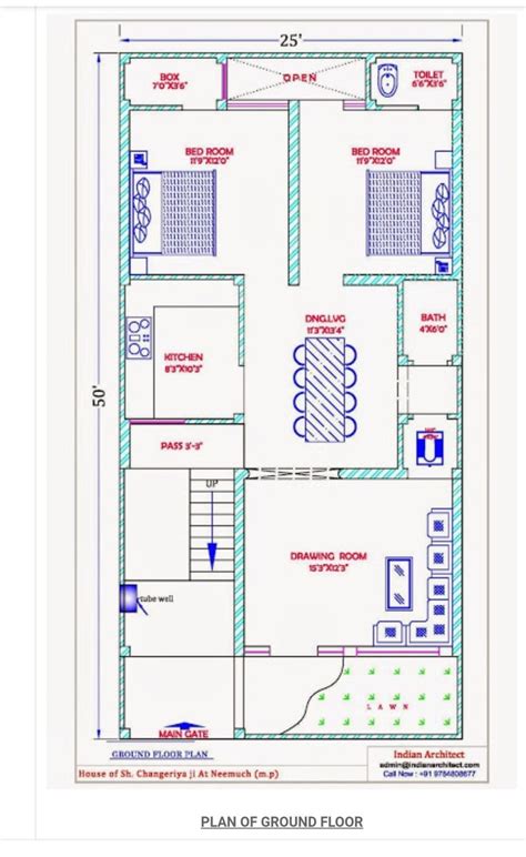 Pin by S Kr on 30x50 house plans | 30x50 house plans, House floor plans, Modern house plans