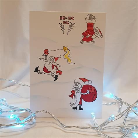 Funny Santa Cards : r/cardmaking