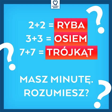 Sprawdź czy twój mózg działa na wysokich obrotach Rozwiążesz te