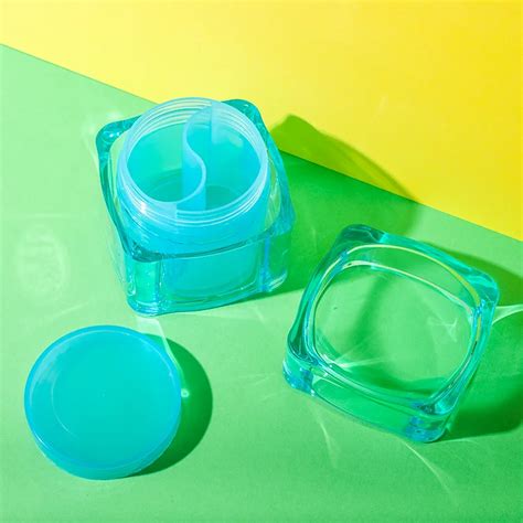 Plastic Dual Chamber Cosmetic Jar Ml Ml Ukpack