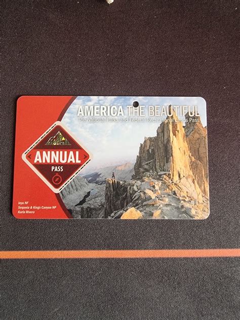 America The Beautiful Annual National Park Pass Tickets Vouchers