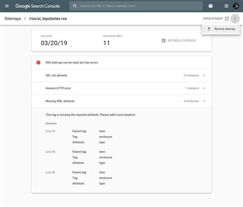 Google Search Console Adds New Actions To Sitemap Report