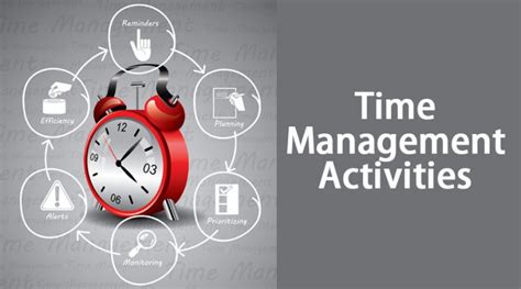 Time Management Activities | Top 10 Management Activities