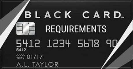 Visa® Black Card Requirements (And 5 Other High-Limit Cards) | Black ...