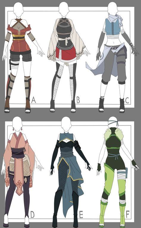 21 Best Kunoichi Outfit Ideas Anime Outfits Drawing Clothes