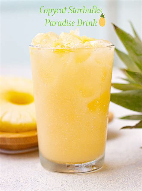 Copycat Starbucks Paradise Drink Pam S Daily Dish