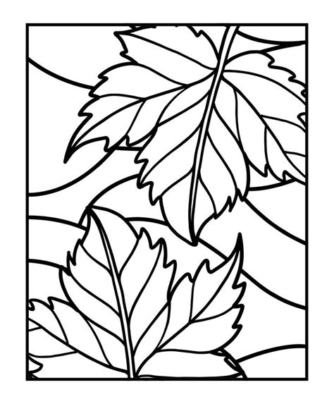 Stained Glass Fall Patterns Free Pdf Printables Printablee