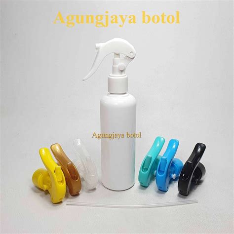 Jual Botol Plastik 250 Ml Br Dof Tutup Mini Trigger Botol Kispray