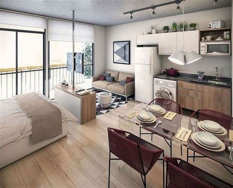 37 Cool Studio Apartment Ideas You Never Seen Before - SWEETYHOMEE