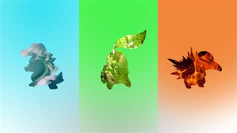 Pokemon Johto Starters Wallpaper Support us by sharing the content ...