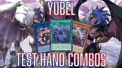 YUGIOH Yubel Test Hand Combos Learning The NEW Strategy YouTube