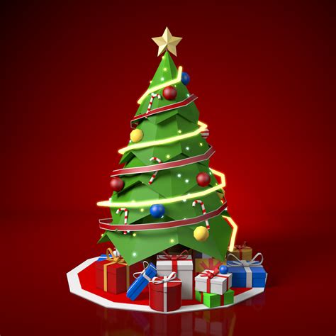 Low Poly Christmas tree | Christmas tree pictures, Christmas tree 3d model, Christmas tree clipart